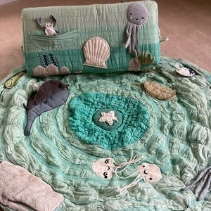 Crate & Barrel ‘Be on the Sea’ Mat + Tummy Bundle